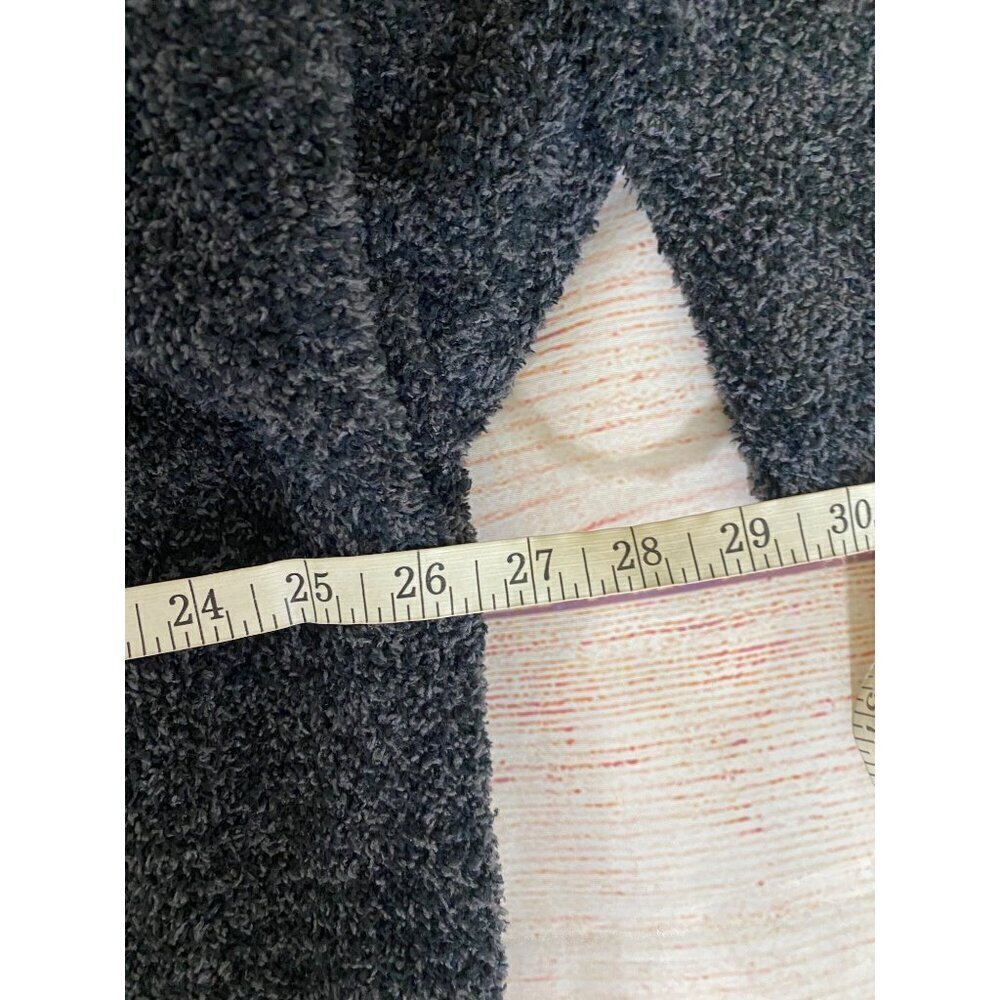 Barefoot Dreams Women's Charchol Grey Open Front Long Sleeve Cardigan - XL - Picture 11 of 13